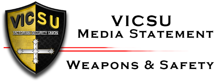 Media Statement Weapons, Violence and Safety.